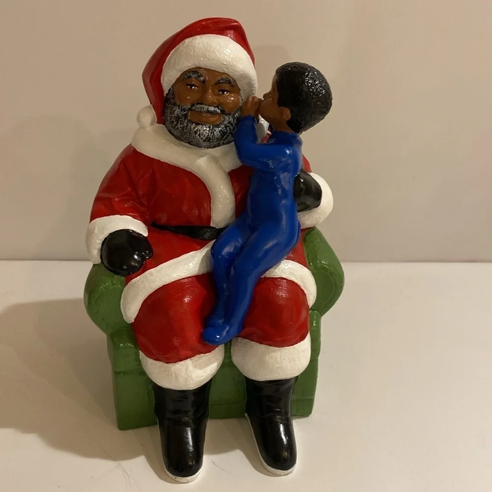 Ceramic Santa “Christmas Wishes” (IM)